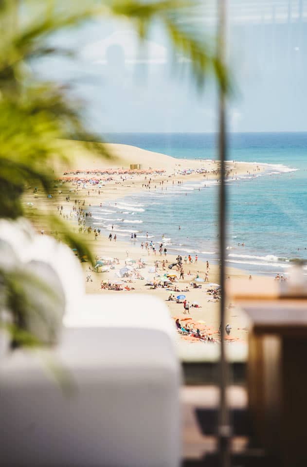 Näkymät Blue Marlin Ibiza Sky Lounge Gran Canaria -kattoterassilta