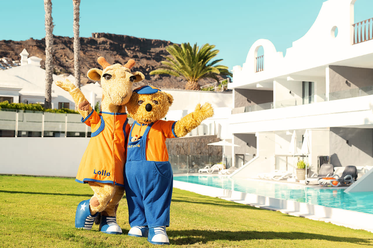 Lollo & Bernie odottavat Ocean Beach Club - Gran Canaria -hotellissa