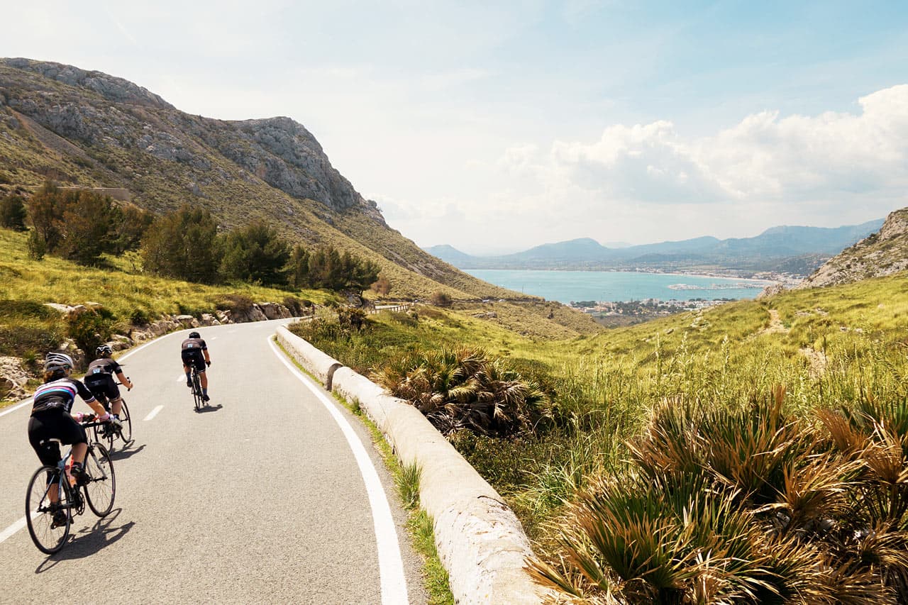 Mallorcalla on hyvät pyöräilymahdollisuudet