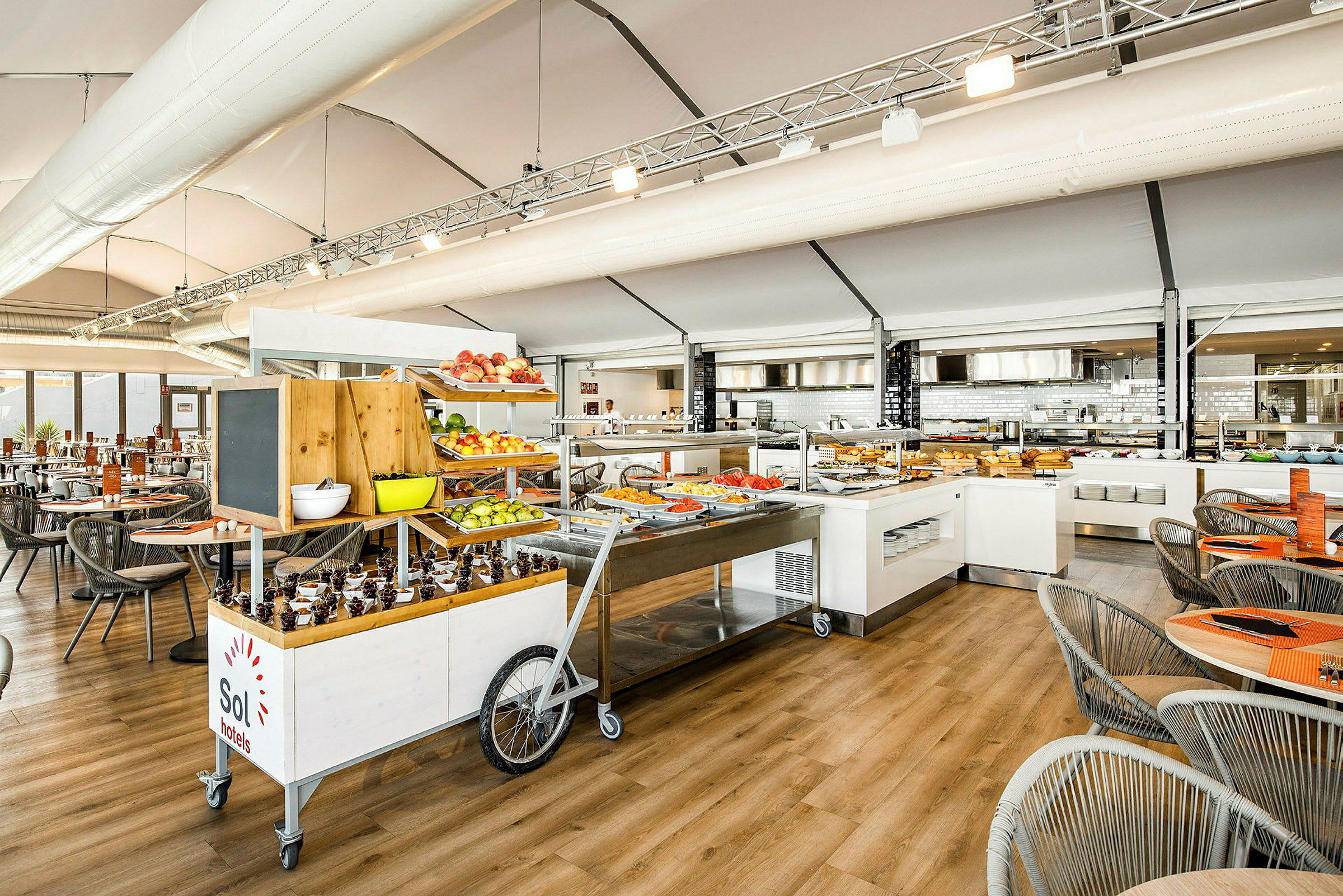 Toinen hotellin buffetravintoloista
