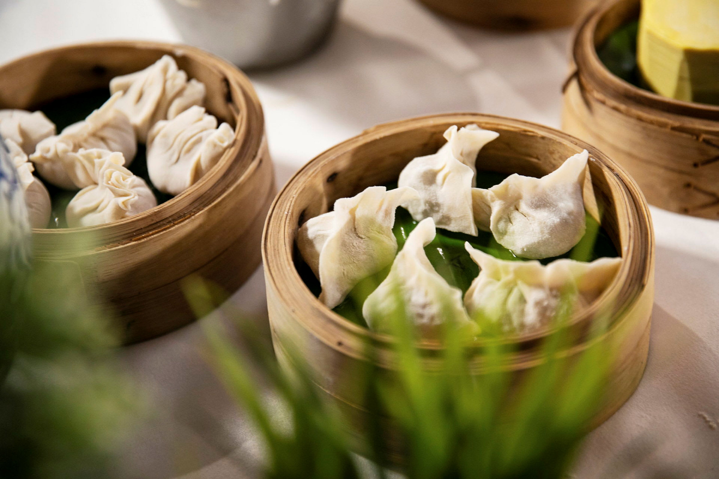 Tuoreet dumplings höyrytysastiassa. (Tekoälyn luoma teksti)