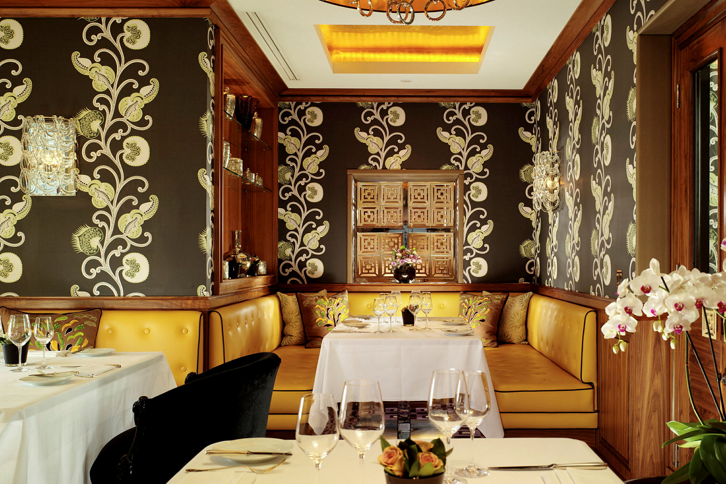 Hotellin palkittu Seven Park Place -ravintola