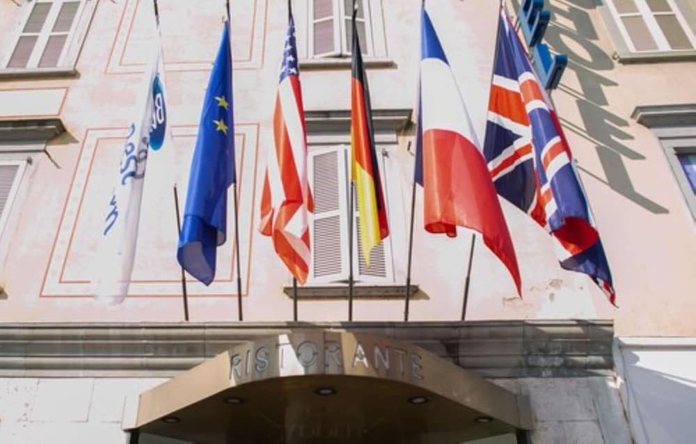 Majoituspaikan julkisivu