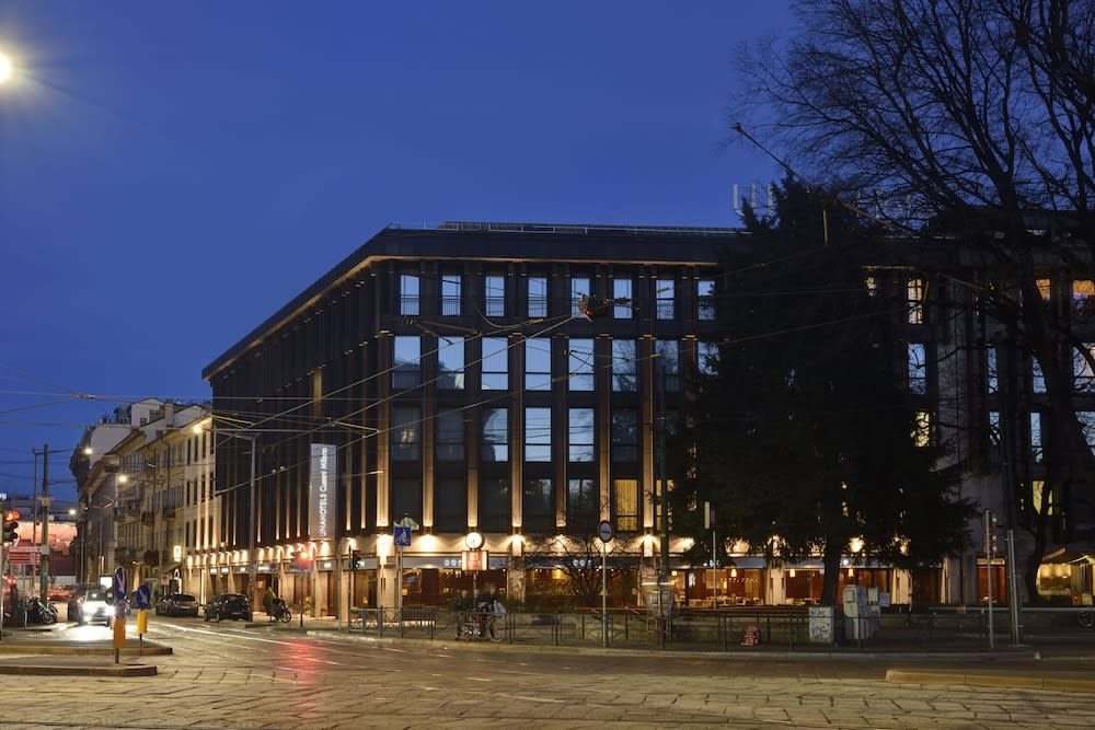 Majoituspaikan julkisivu