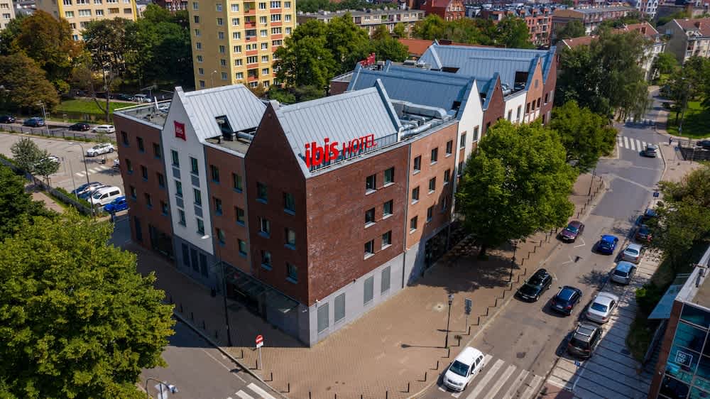 Majoituspaikan julkisivu