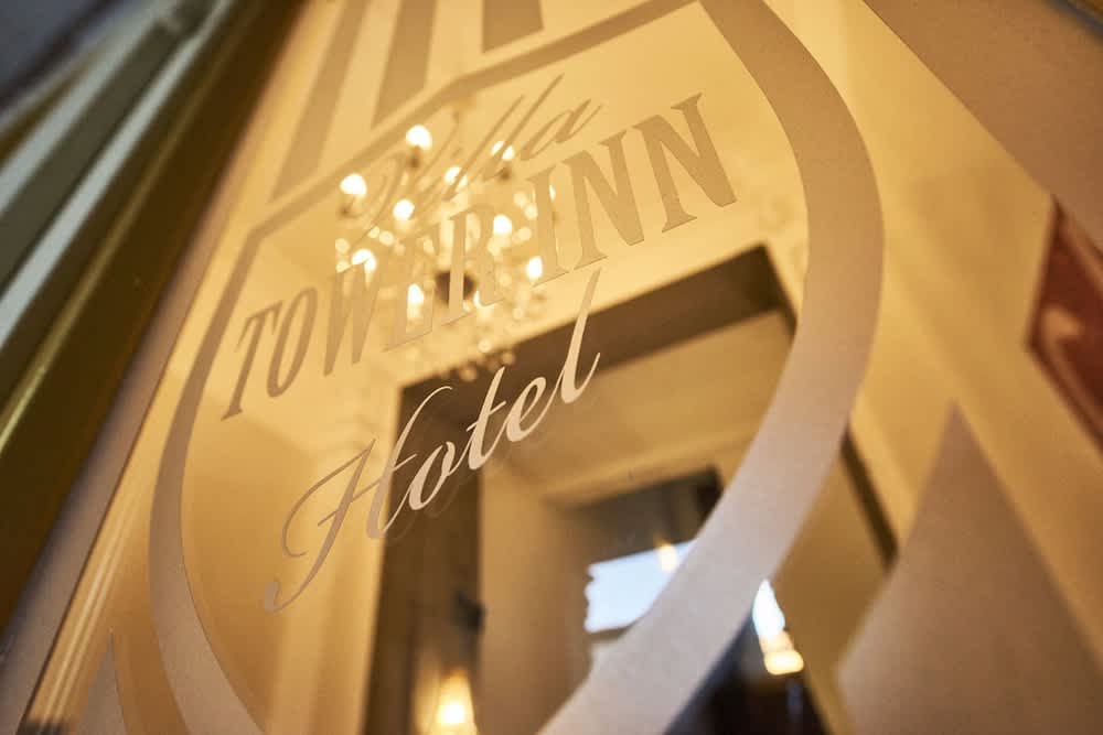 Majoituspaikan sisäänkäynti