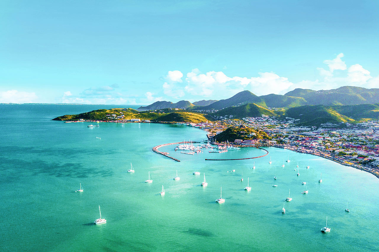 Marina Fort Louis ja Marigot