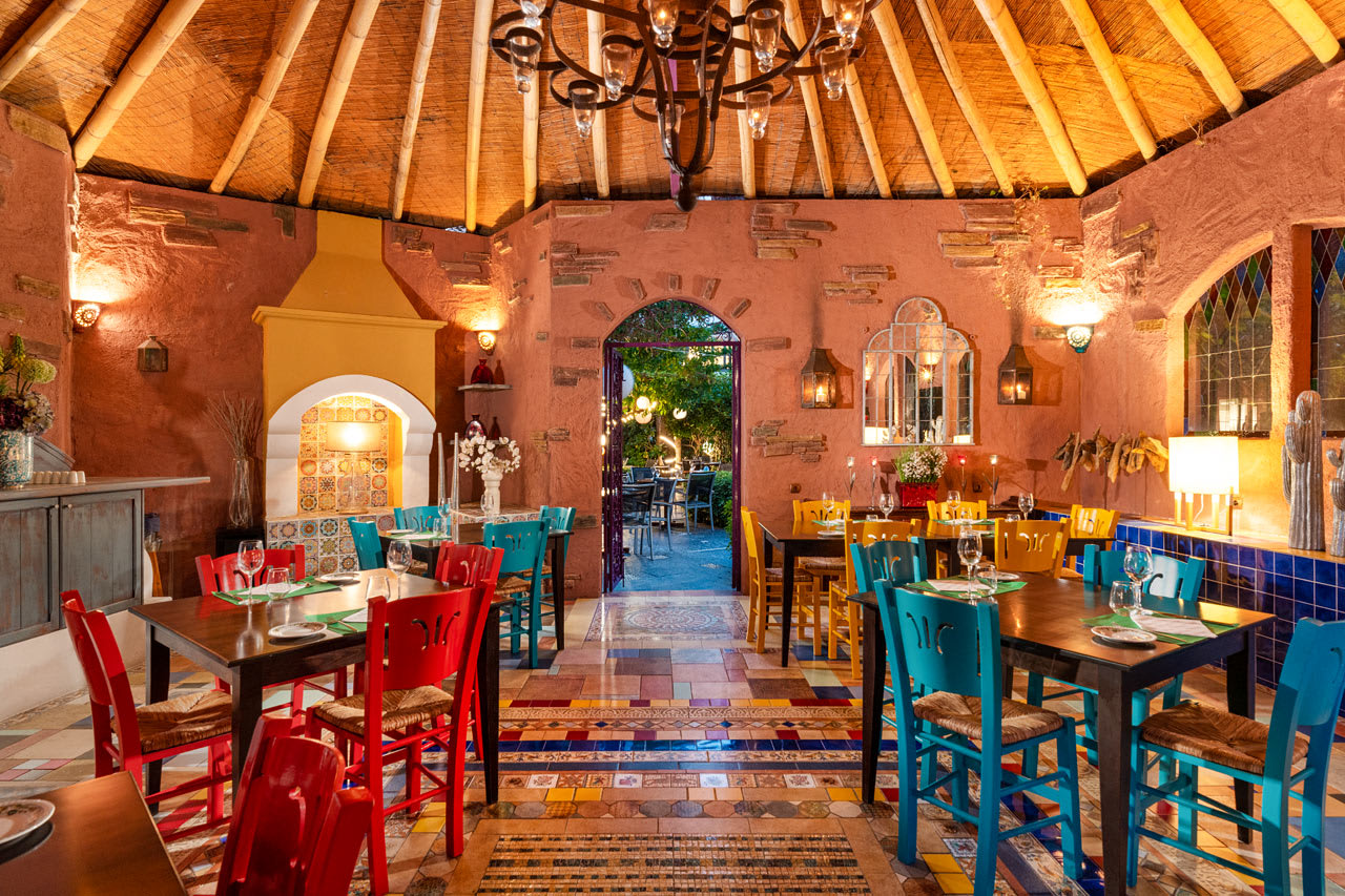 À la carte -ravintola, jonka listalla on meksikolaisia ruokia