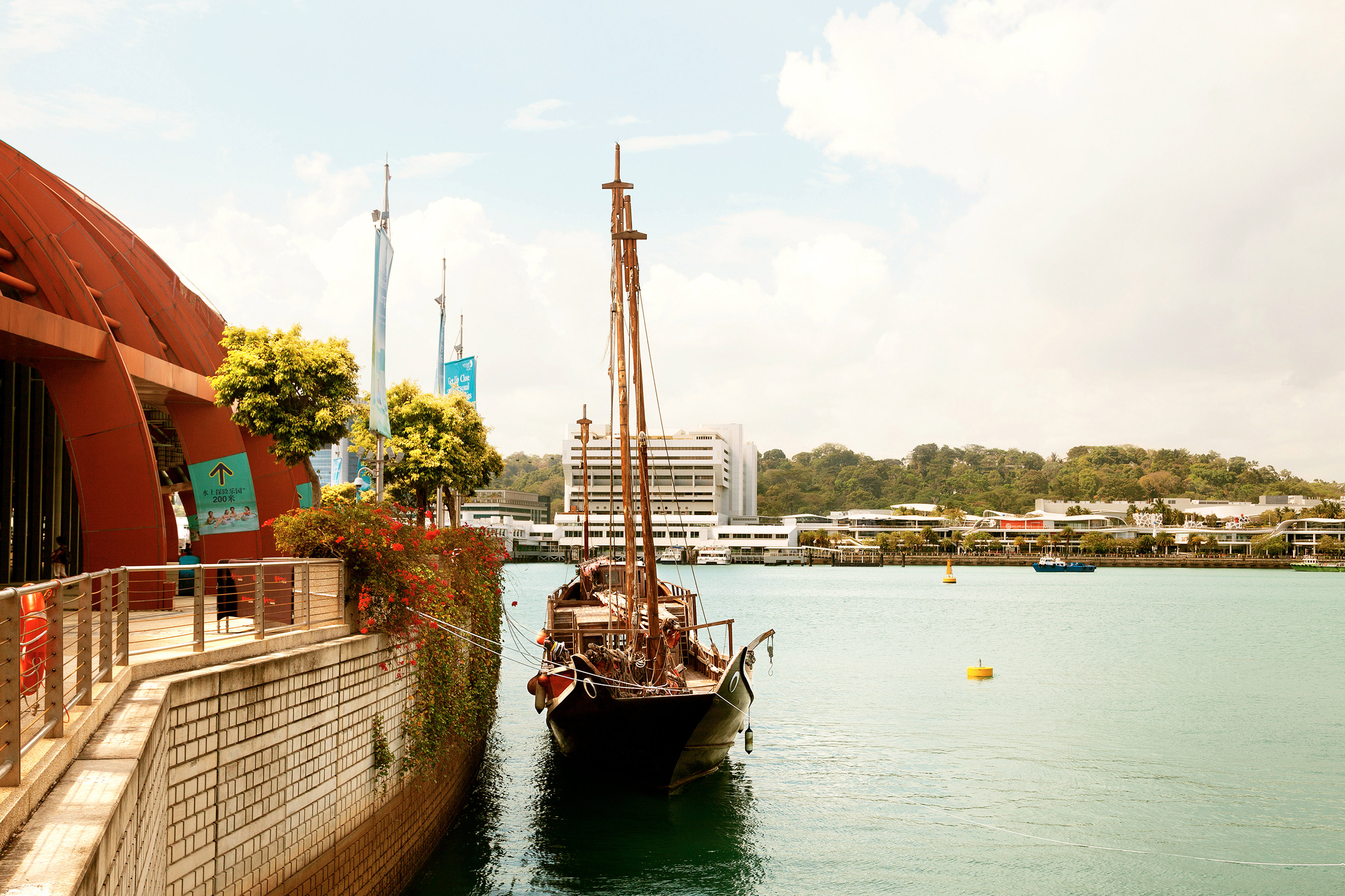 Sentosan saari - Singapore