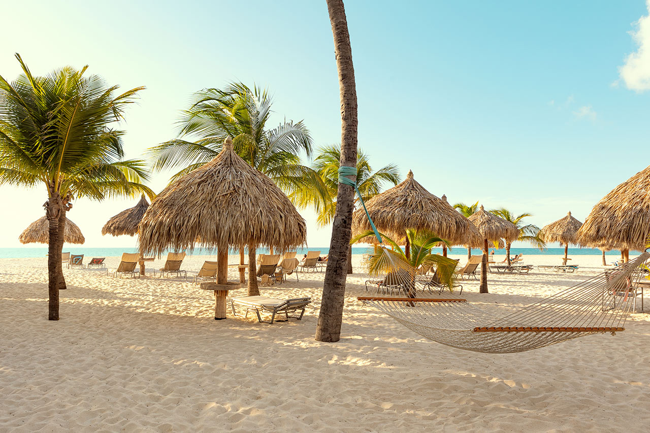 Manchebo Beach Resort and Spa -hotellin ranta