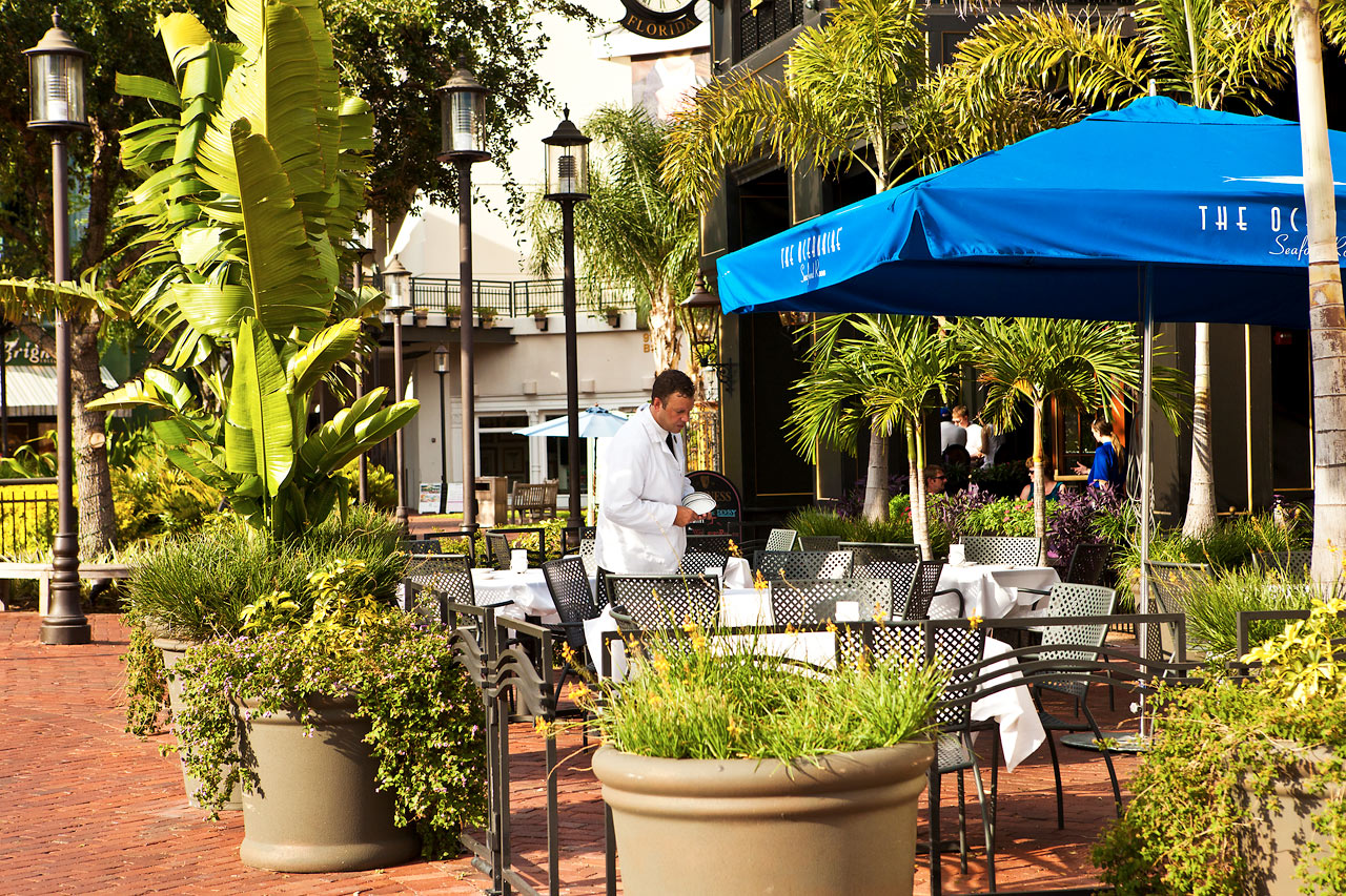 The Oceanaire Seafood Room, Pointe Orlando Mall Orlando.