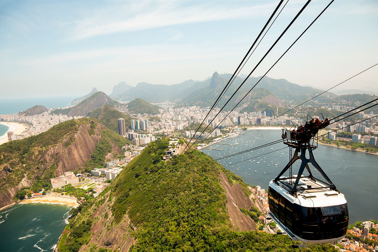 Sokeritoppavuori (Sugarloaf Mountain) Rio de Janeirossa