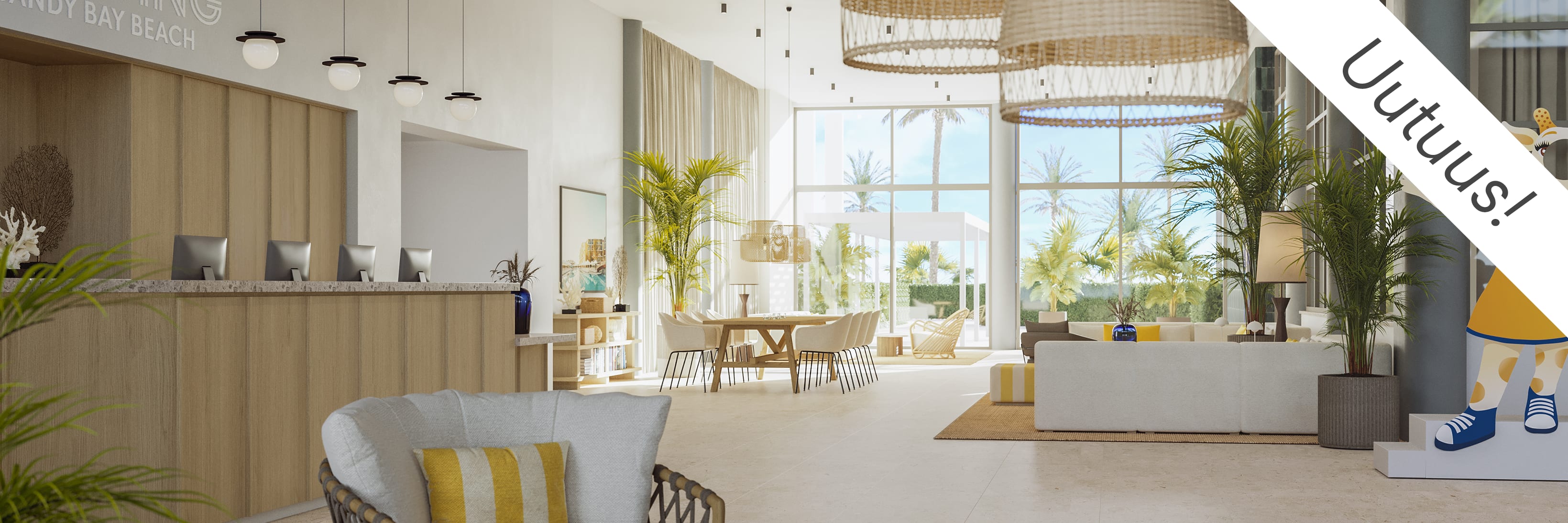 Sunwing Sandy Bay Beach vastaanotto
